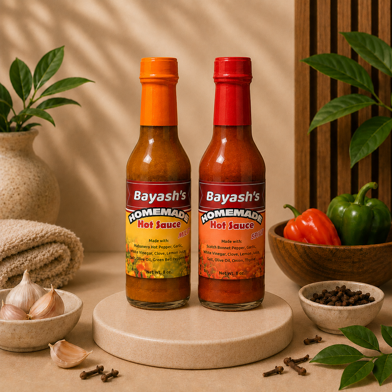 Bayash's Hot Sauce Pack 2